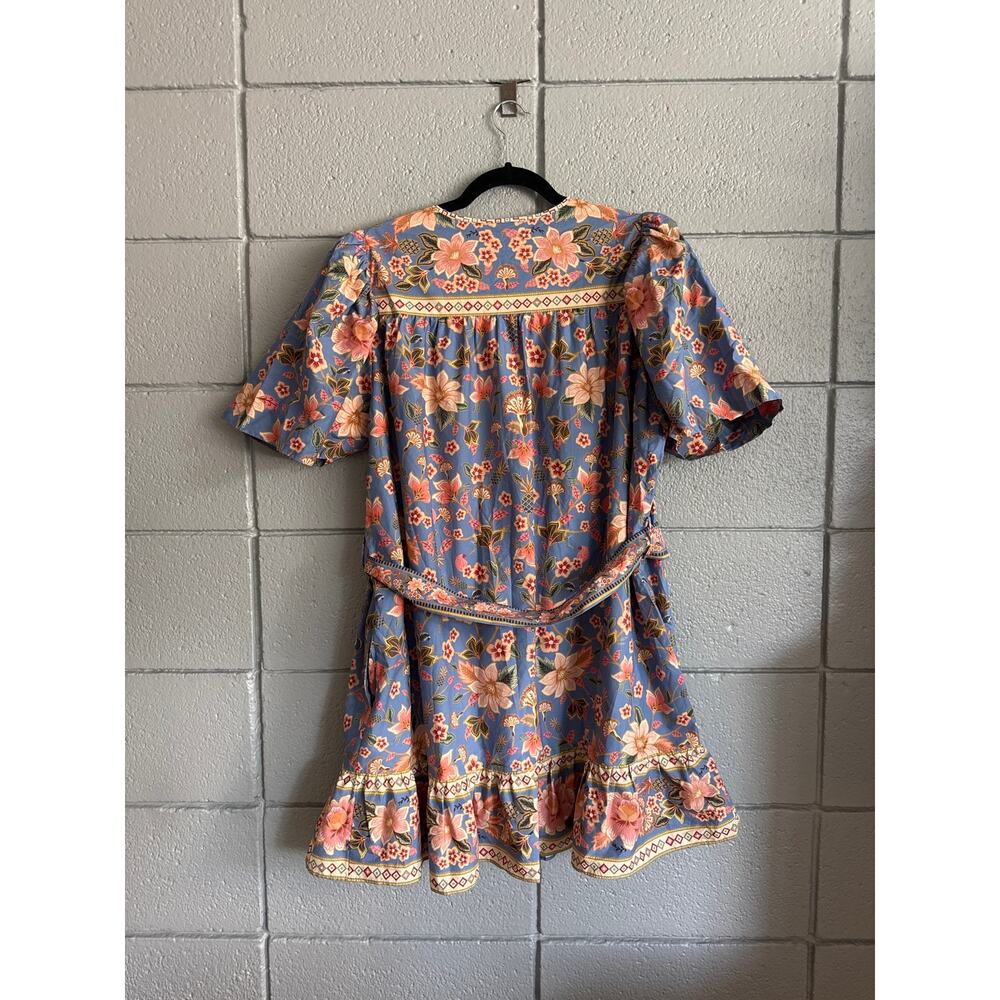 NWT Farm Rio Super Bloom Tapestry Cotton Mini Dress size XL - Picture 5 of 5